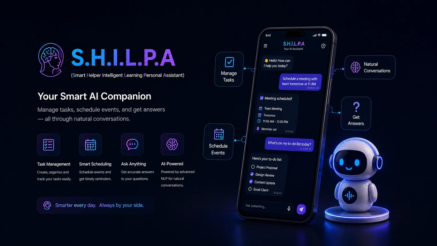 S.H.I.L.P.A (Smart Helper Intelligent Learning Personal Assistant)